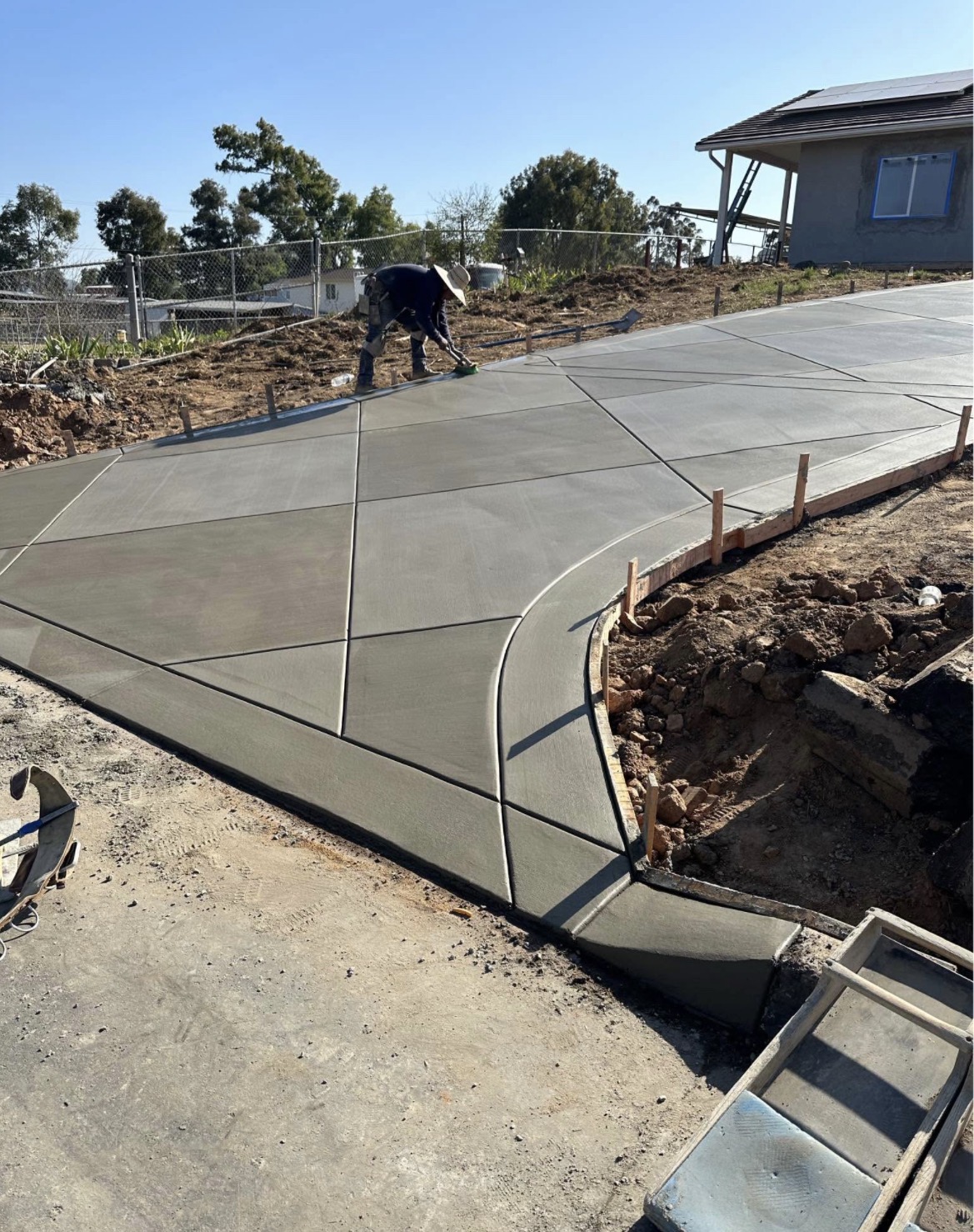Residential flatwork