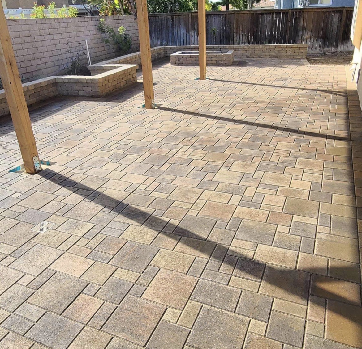 Paver patio